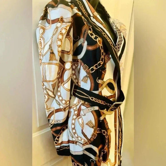 Women’s Printed Shirt Dress - Picture 4 of 11